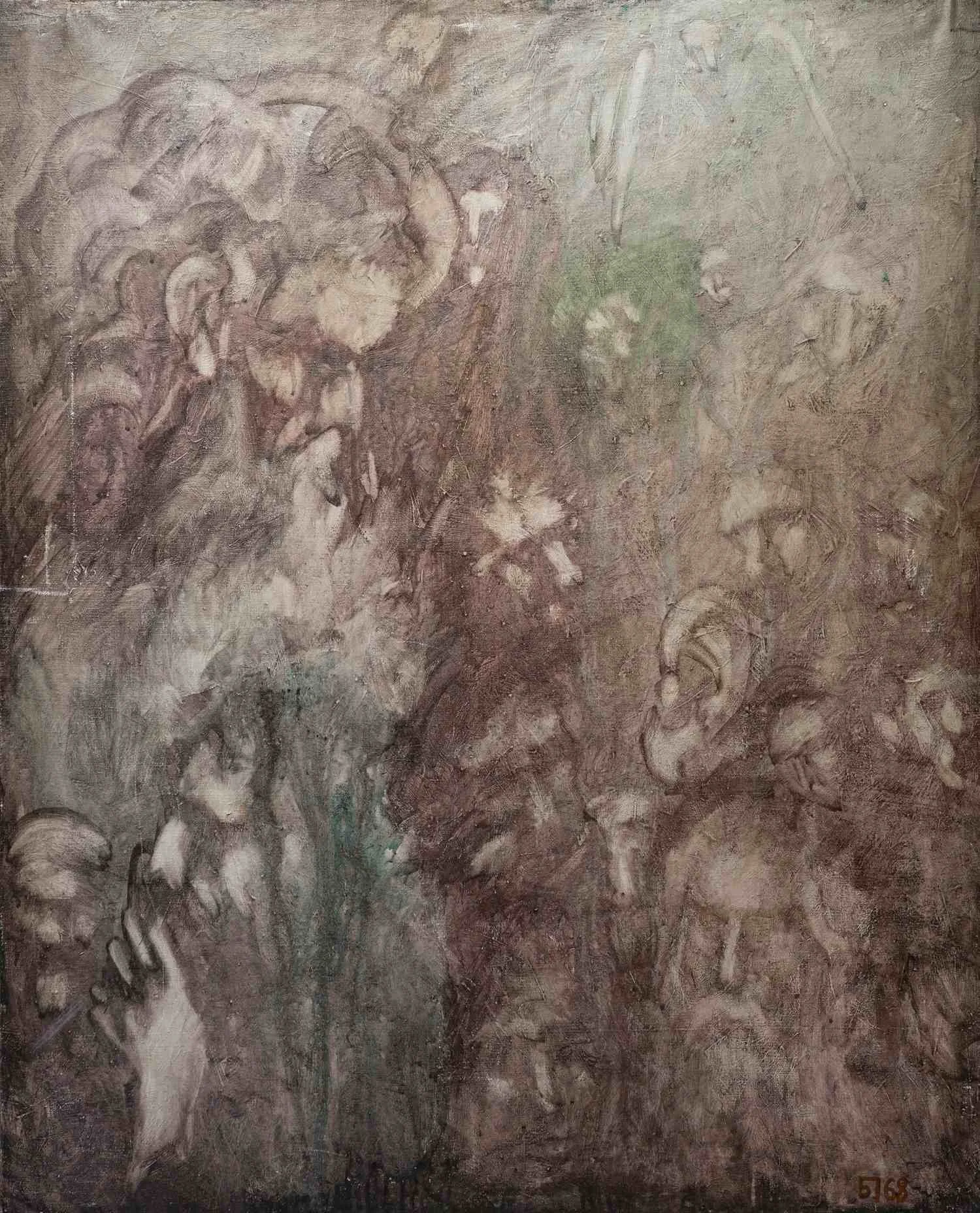 Попов Борис Никанорович (?). Демоны. 1968.