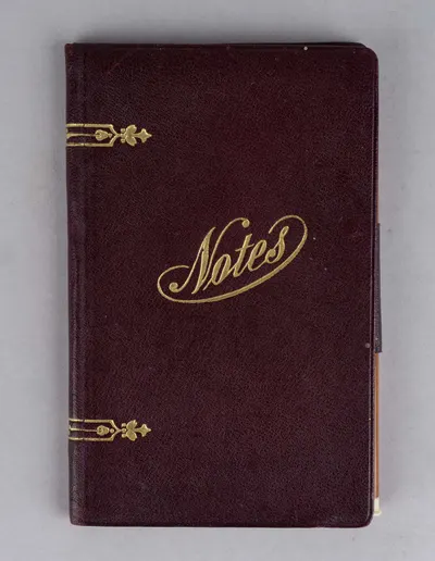 Блокнот с карандашом. Зап. Европа, нач. XX века. Из собрания Шарля Омона.