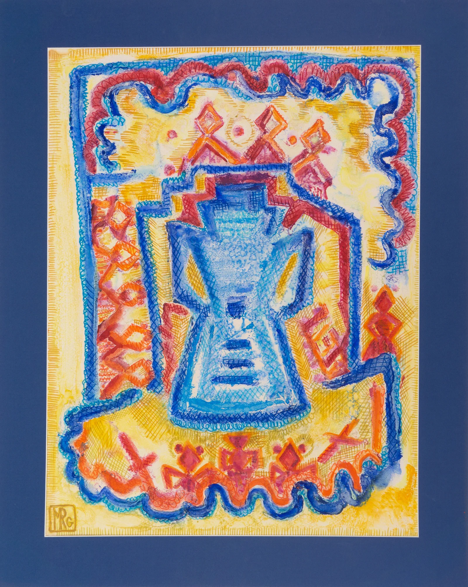 Раубе-Горчилина Мария Вячеславовна. Фигура. 1970-е годы.