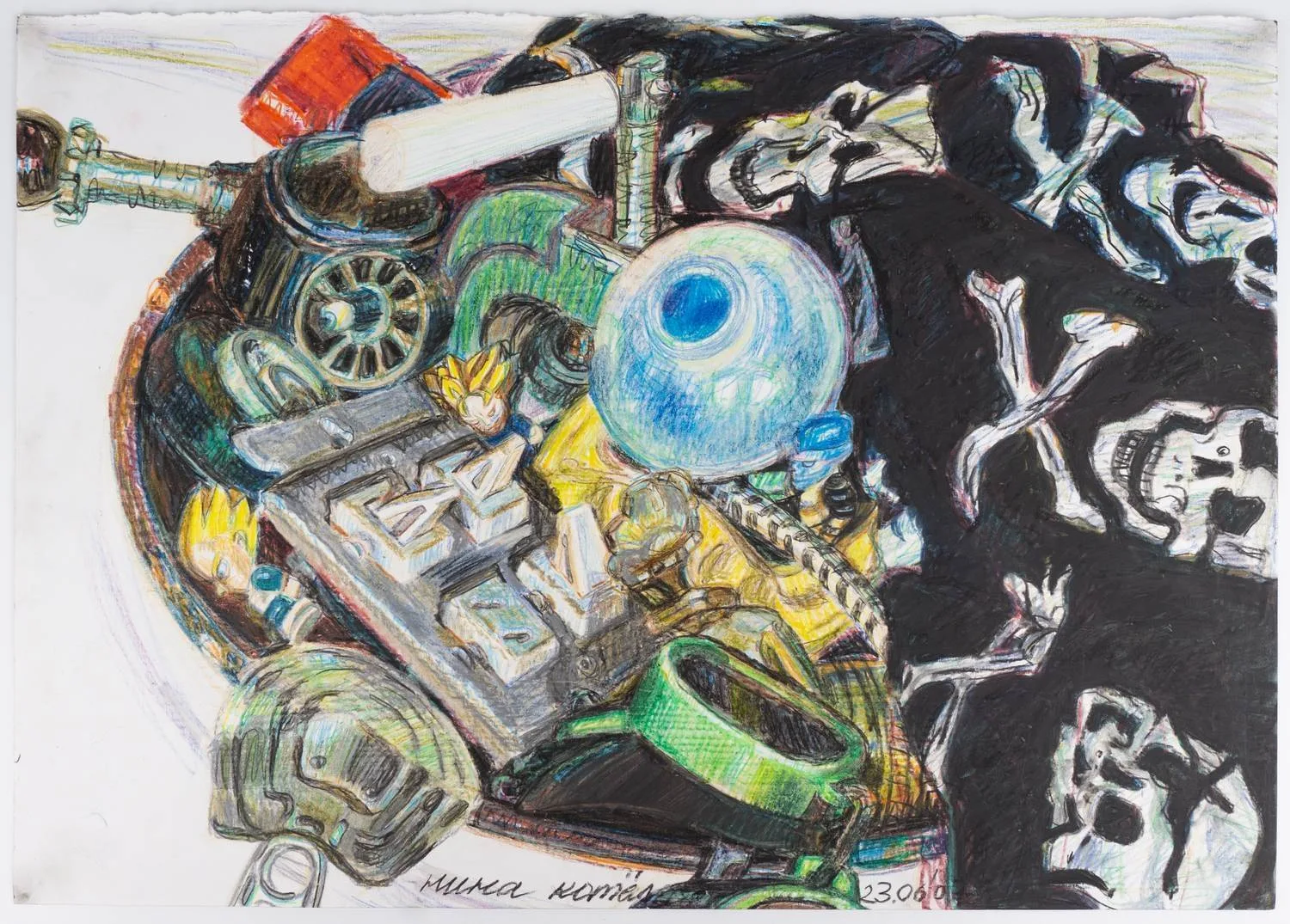 Котёл Нина. Без названия. Из серии «О бессмертии». 2007.