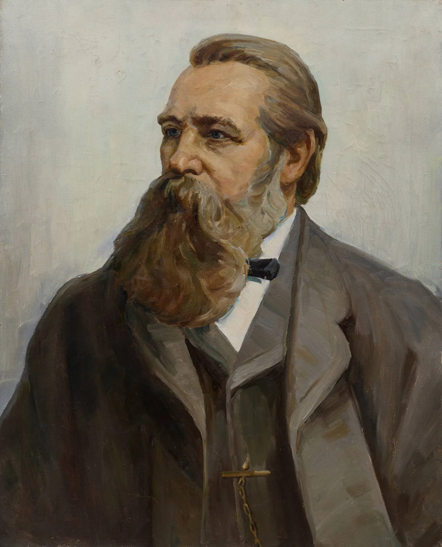 Сорокин Иван Семенович (?). Портрет Энгельса Ф. 1950-е годы.