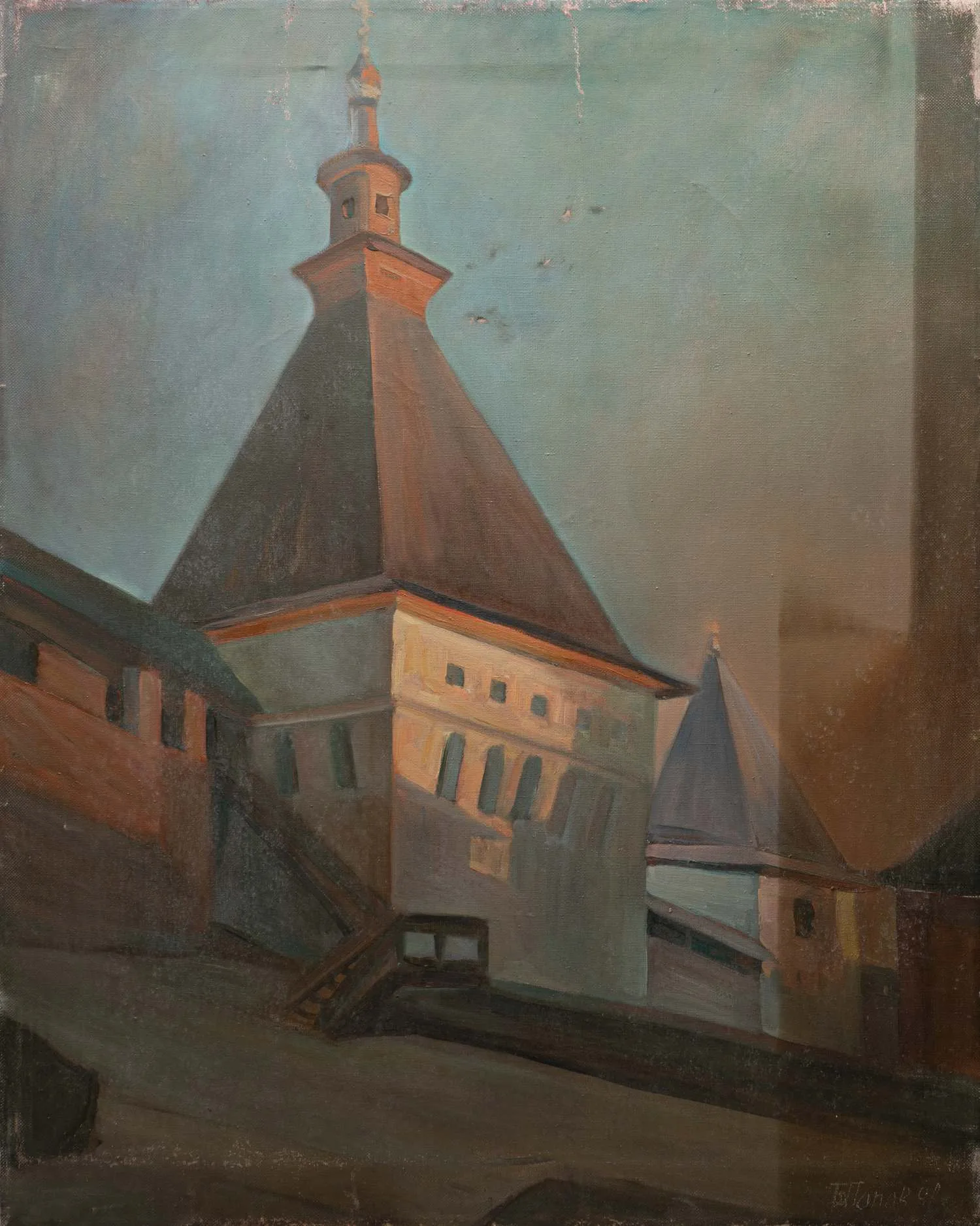 Попов Борис Никанорович. Часовня. 1991.