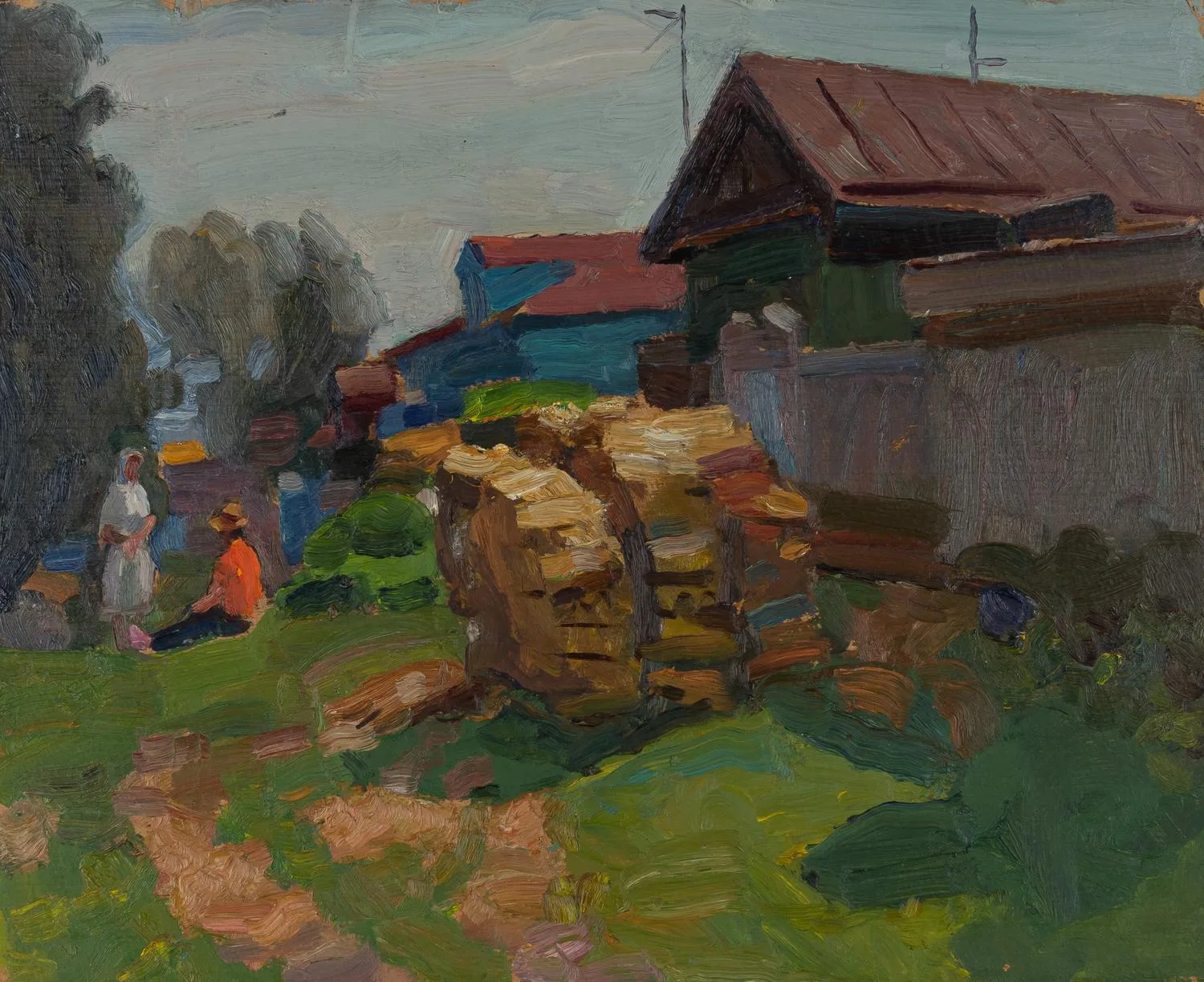 Лобковский Александр Александрович. Таремское. 1979.
