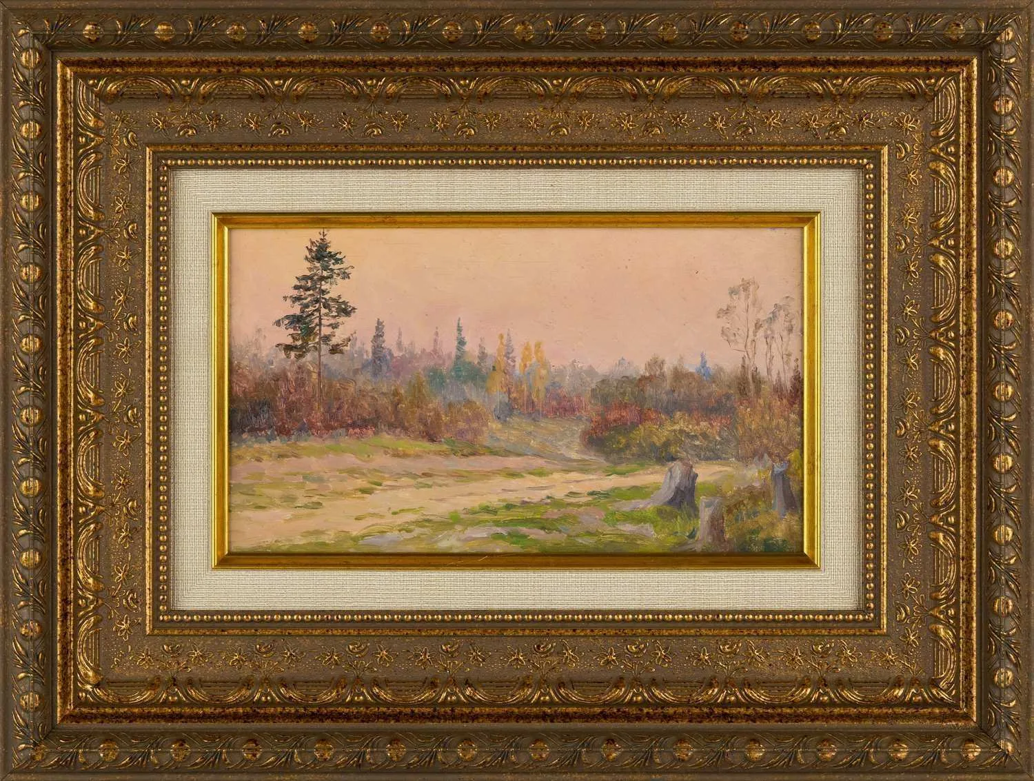 Морозов Константин Феофанович Пейзаж с дорогой. 1960-е годы.