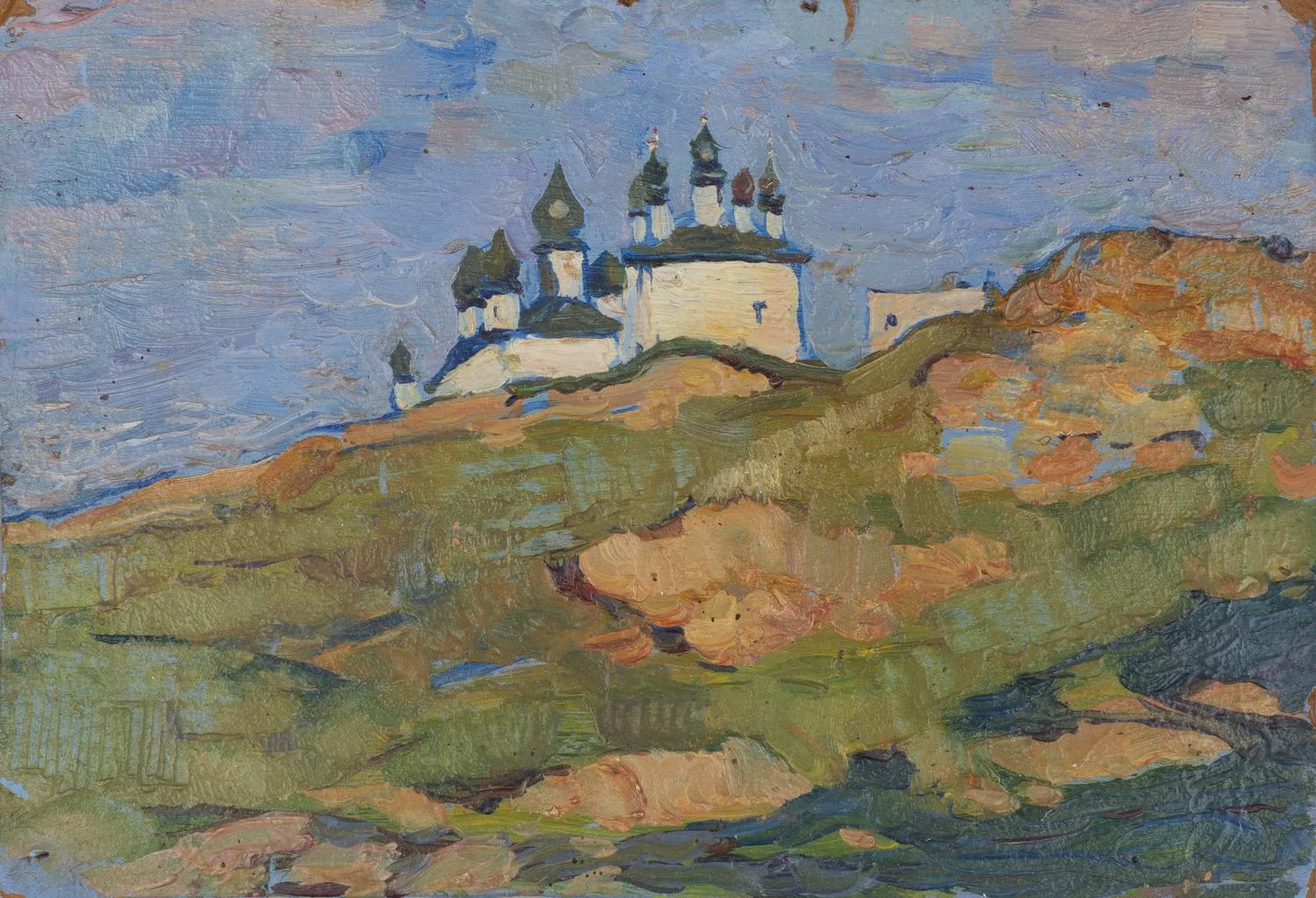 Смирнов Алексей Глебович. Горицкий монастырь в Переславле-Залесском. 1956.