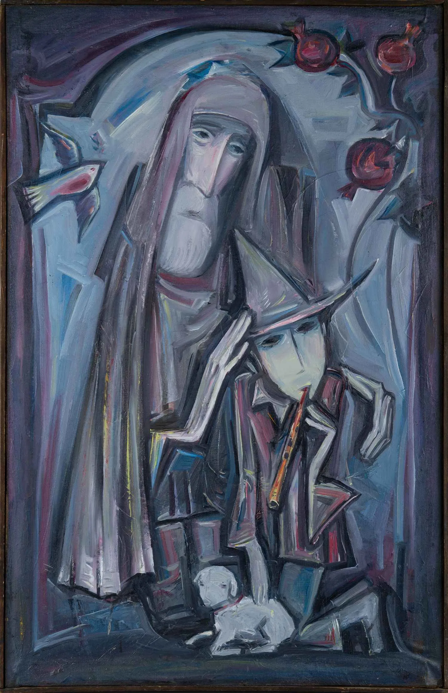 Алборов Тимур Арсенович. Мальчик со свирелью. 1998.