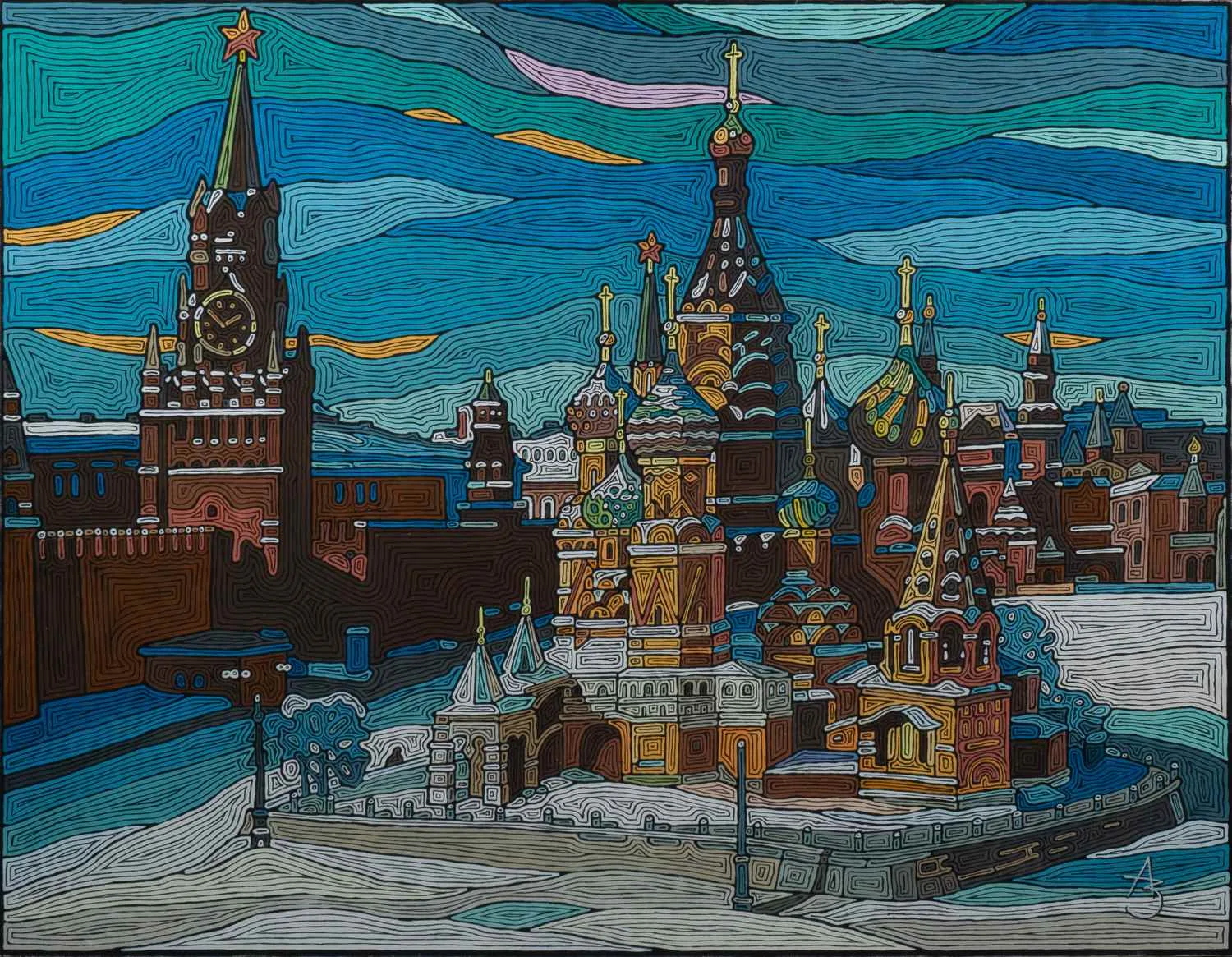 Забиронин Андрей Николаевич. Утро красит нежным светом. 2000-е годы.