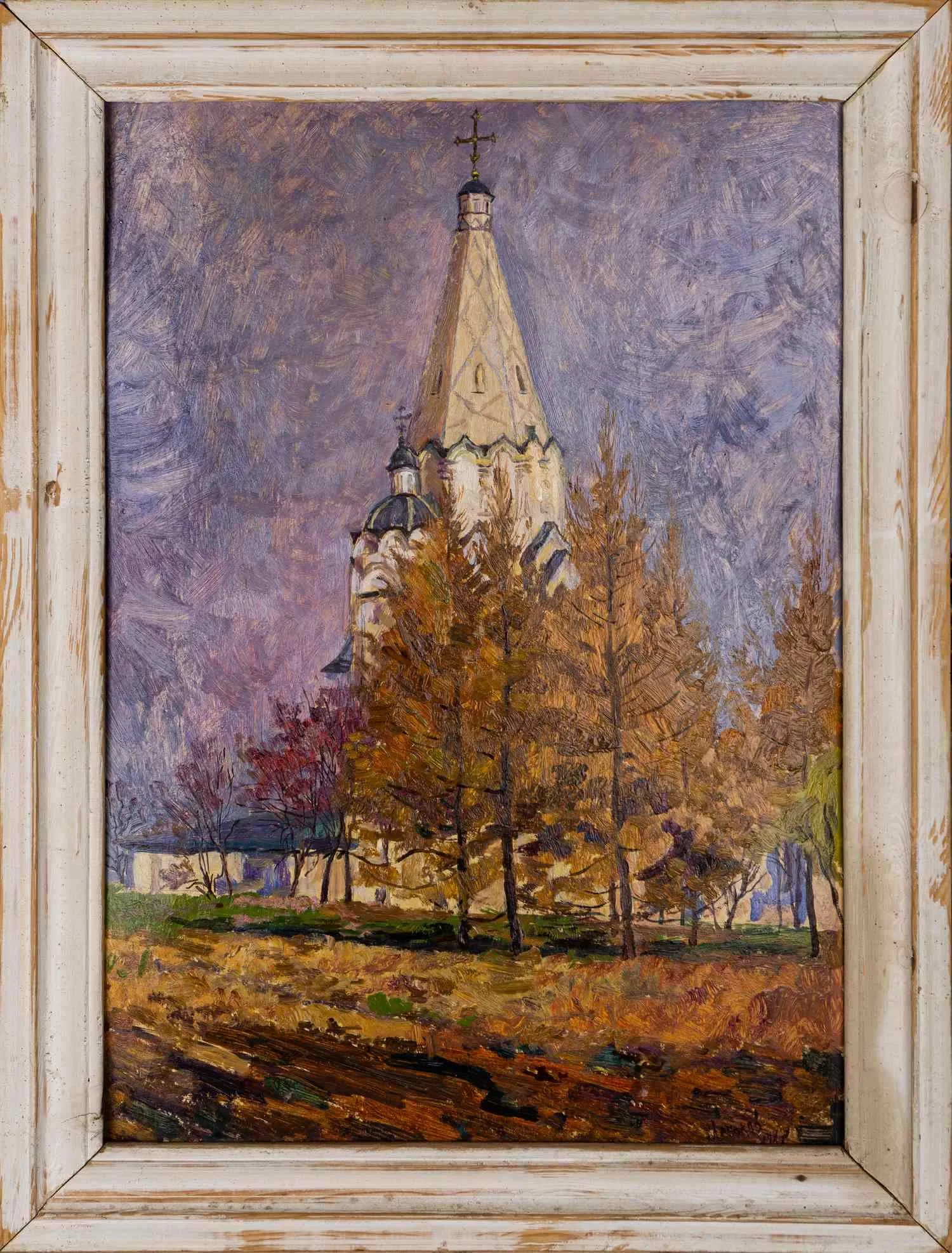 Леньков Вячеслав Александрович. Храм Вознесения Господня в Коломенском. 1987.