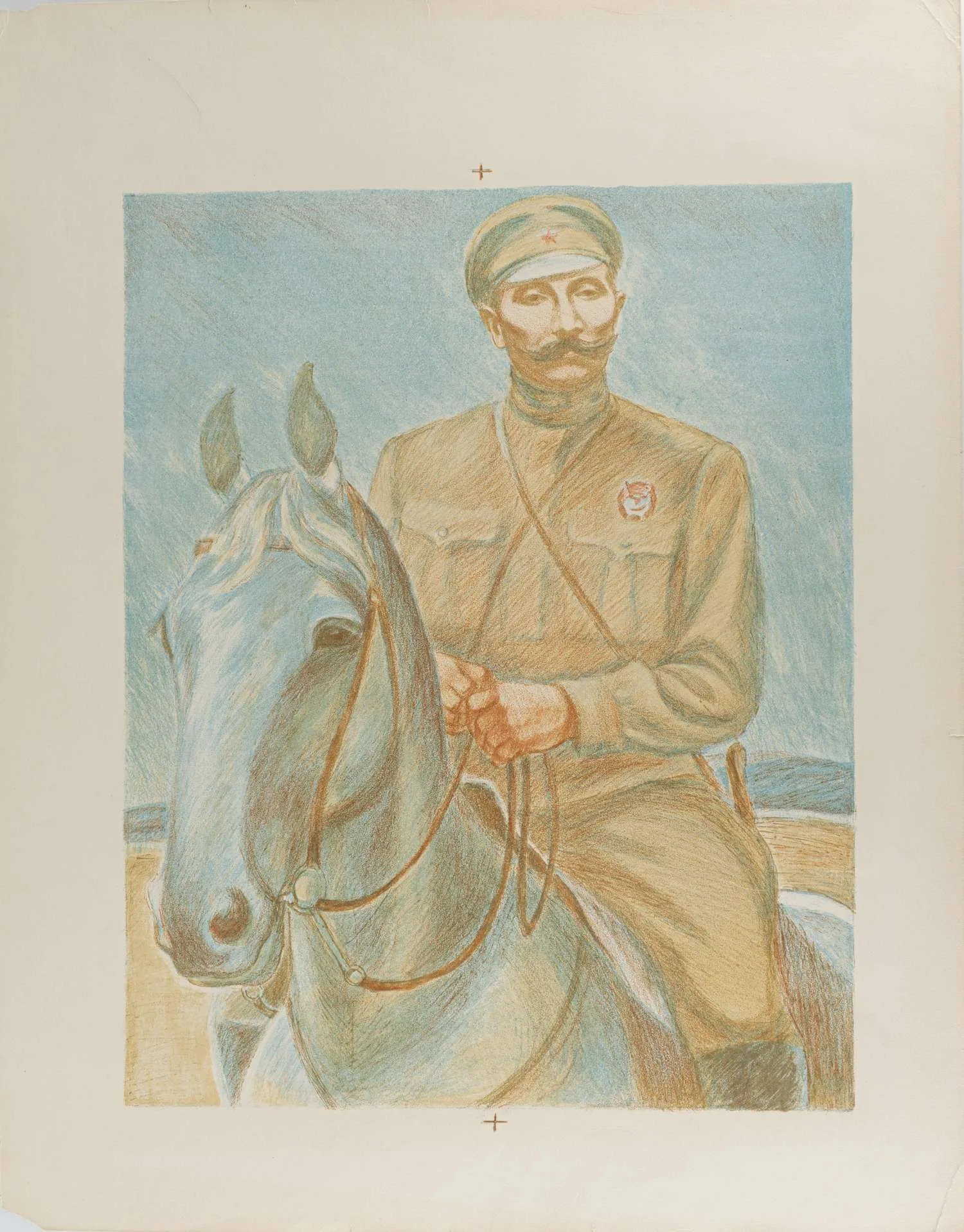 Дехтерева Татьяна Александровна. С.М. Будённый. 1970-е.