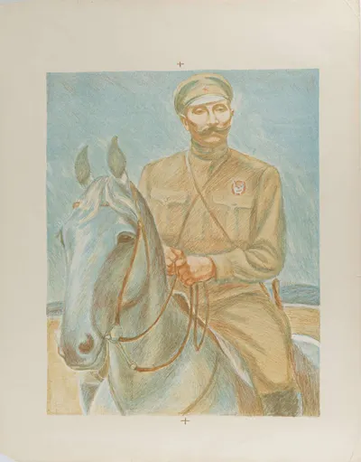 Дехтерева Татьяна Александровна. С.М. Будённый. 1970-е.