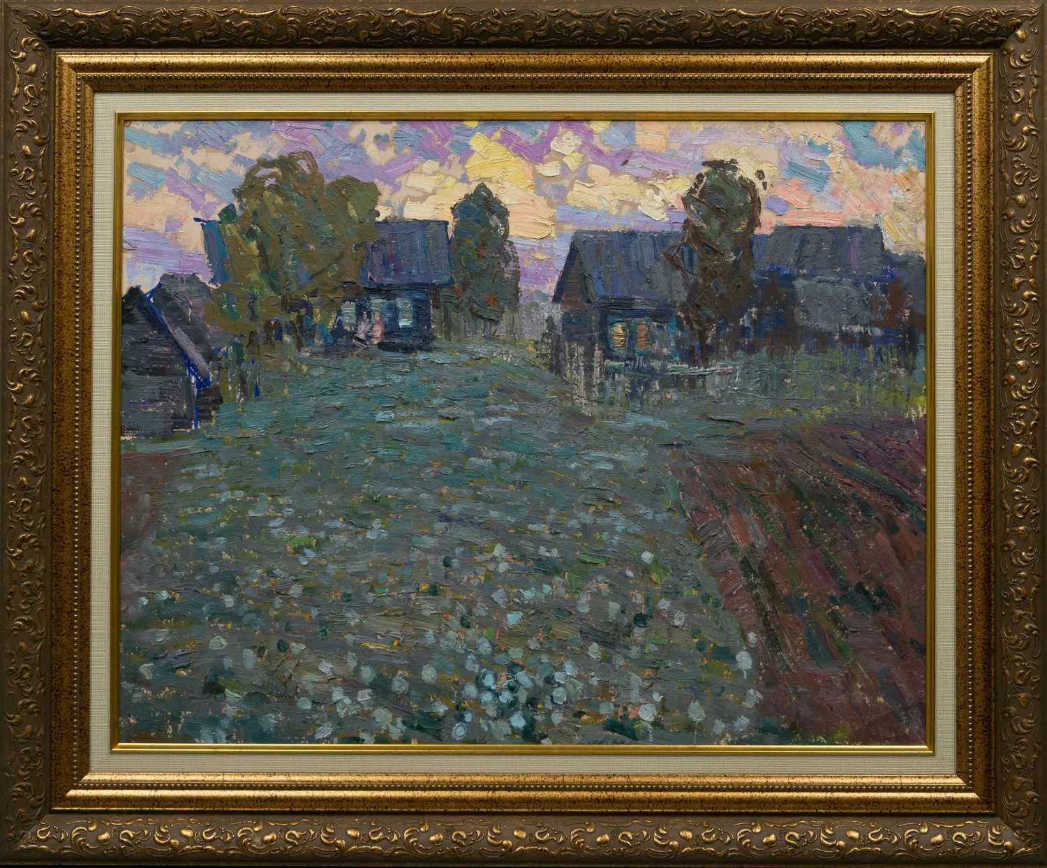 Сафонов Вениамин Алексеевич. В деревне. 1968.