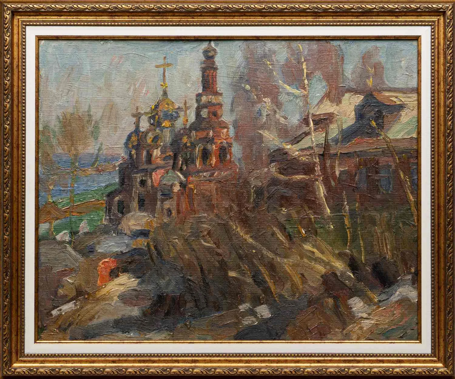 Лобковский Александр Александрович. Строгановская церковь. Горький. 1979.