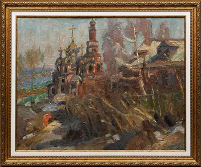 Лобковский Александр Александрович. Строгановская церковь. Горький. 1979.