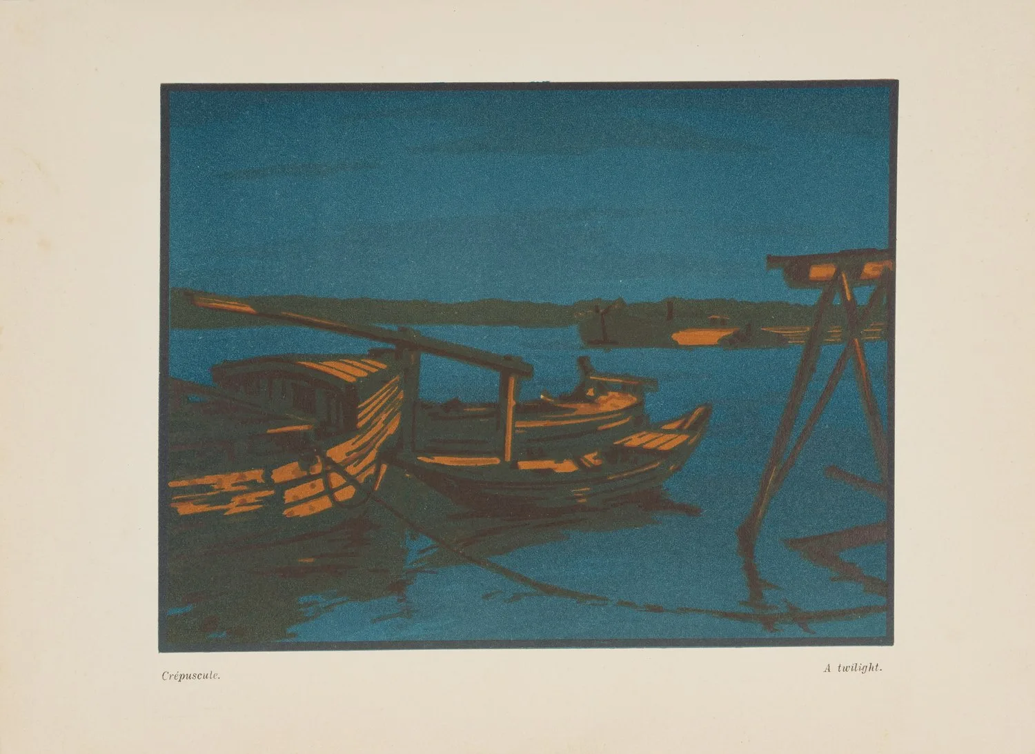Фалилеев Вадим Дмитриевич. Сумерки. 1916.