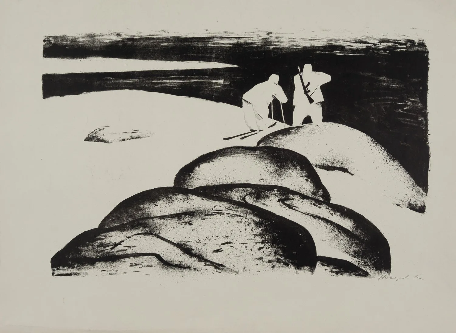 Назаров Константин Борисович. На краю родины. Пограничники заполярья. 1967.