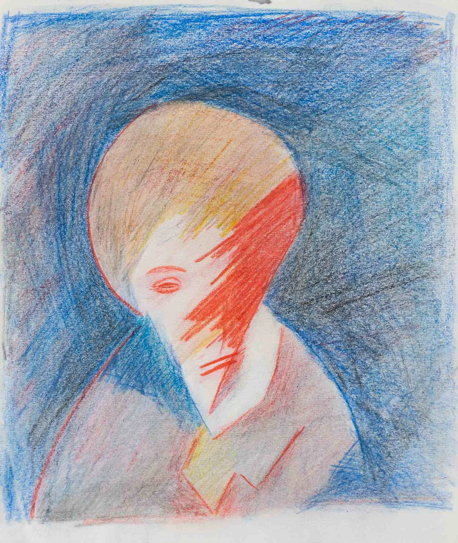 Яковлев Владимир Игоревич. Портрет. Женщина. 1994.