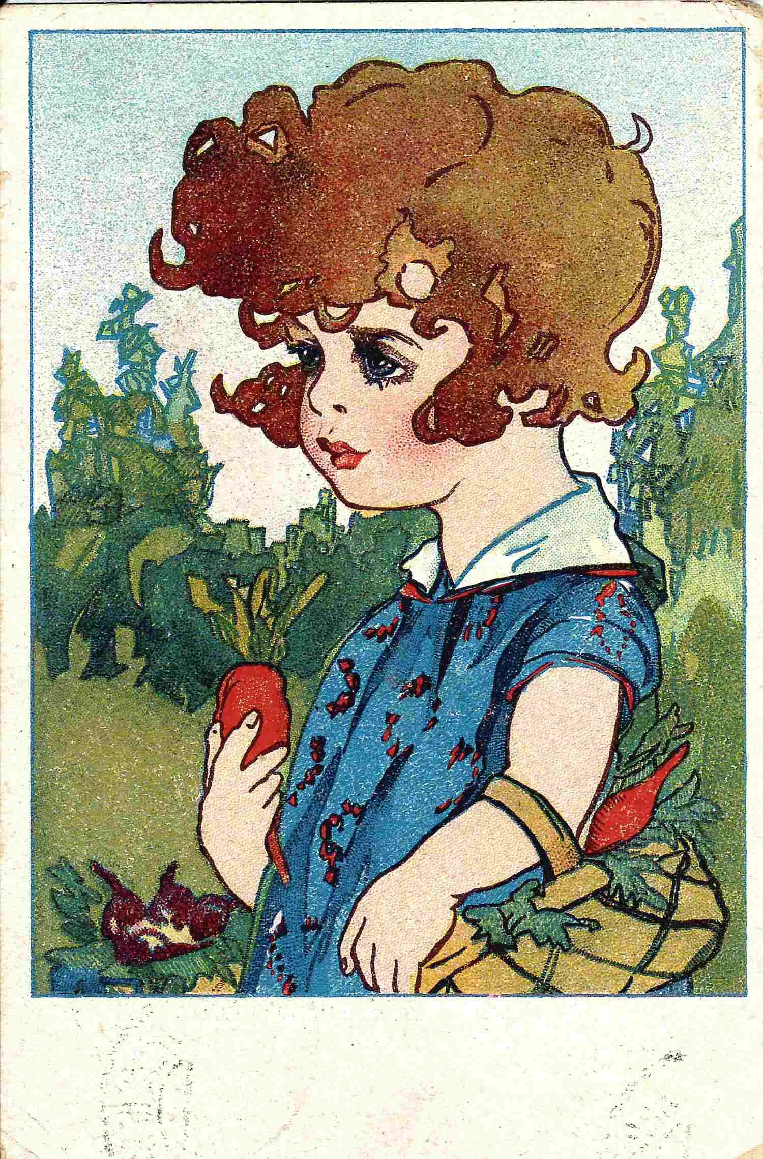 45 открыток «Дети». Россия, СССР, Зап. Европа (преимущественно), первая треть XX века.