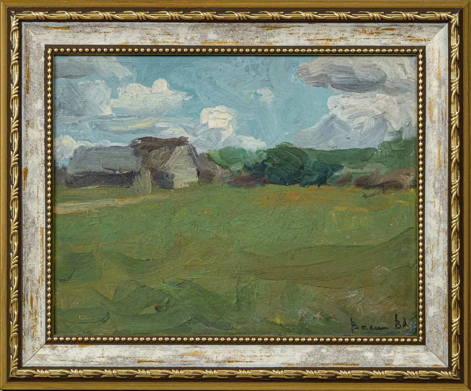 Васин Владимир Алексеевич. Деревня. 1970.