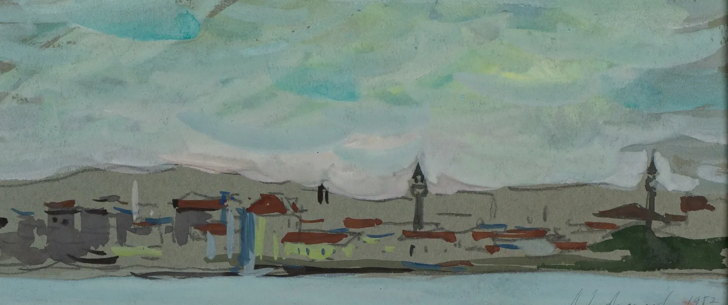 Адольф Алексеев. Босфор. 1957.