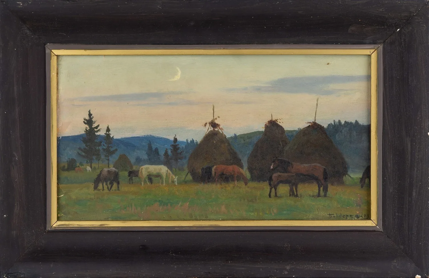 Щербаков Борис Валентинович. Сумерки. 1950-е годы.