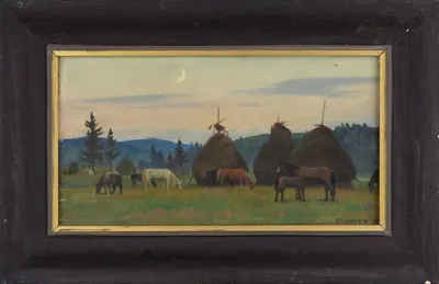 Щербаков Борис Валентинович. Сумерки. 1950-е годы.