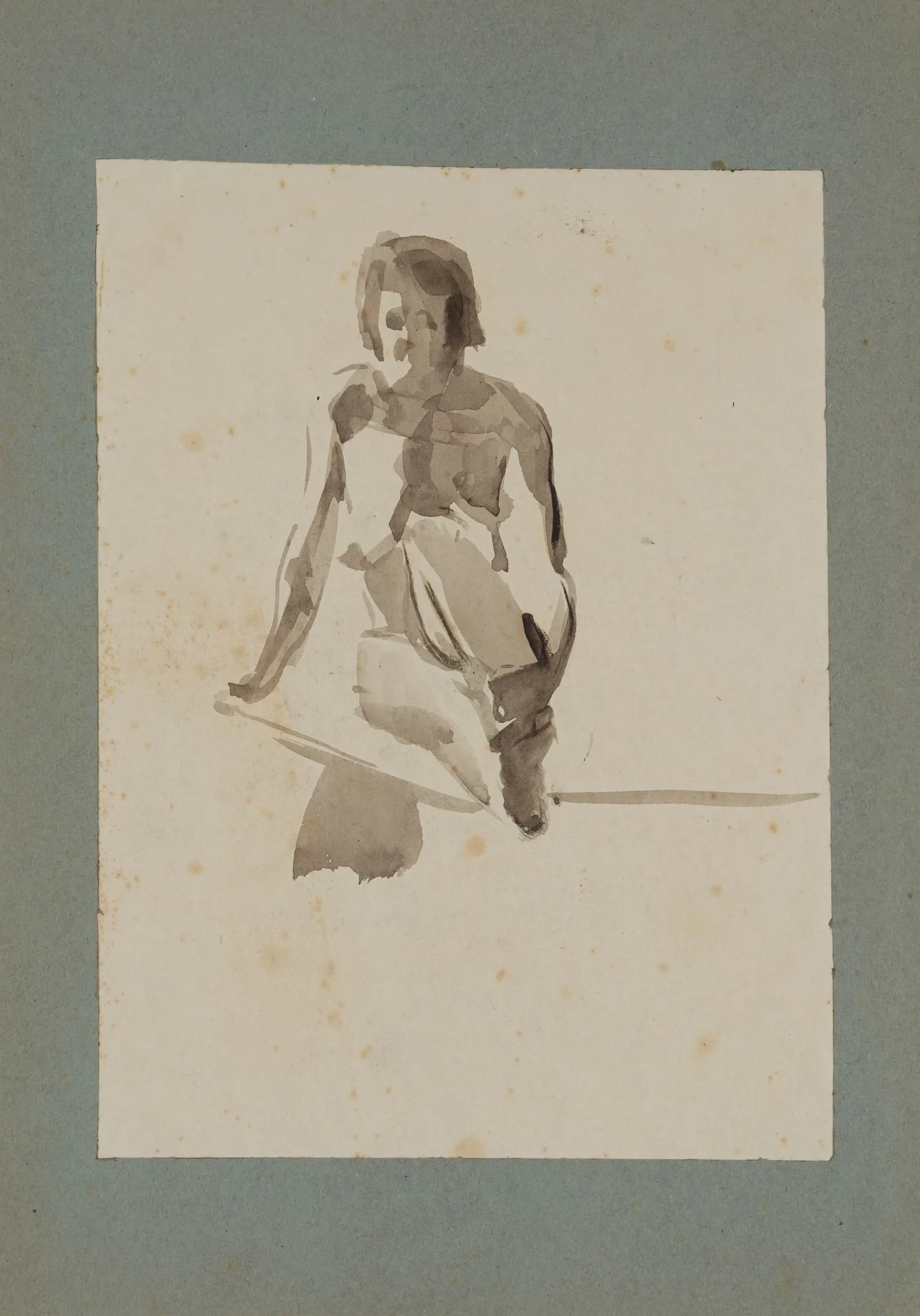 Тырса Николай Андреевич (?). Обнаженная. 1910-е годы.