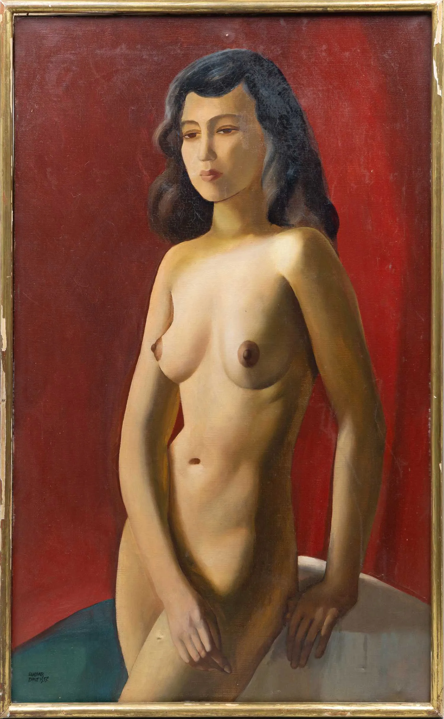 Лэндвер Пэрис (Landver Paris). Девушка в стиле ню. 1957.