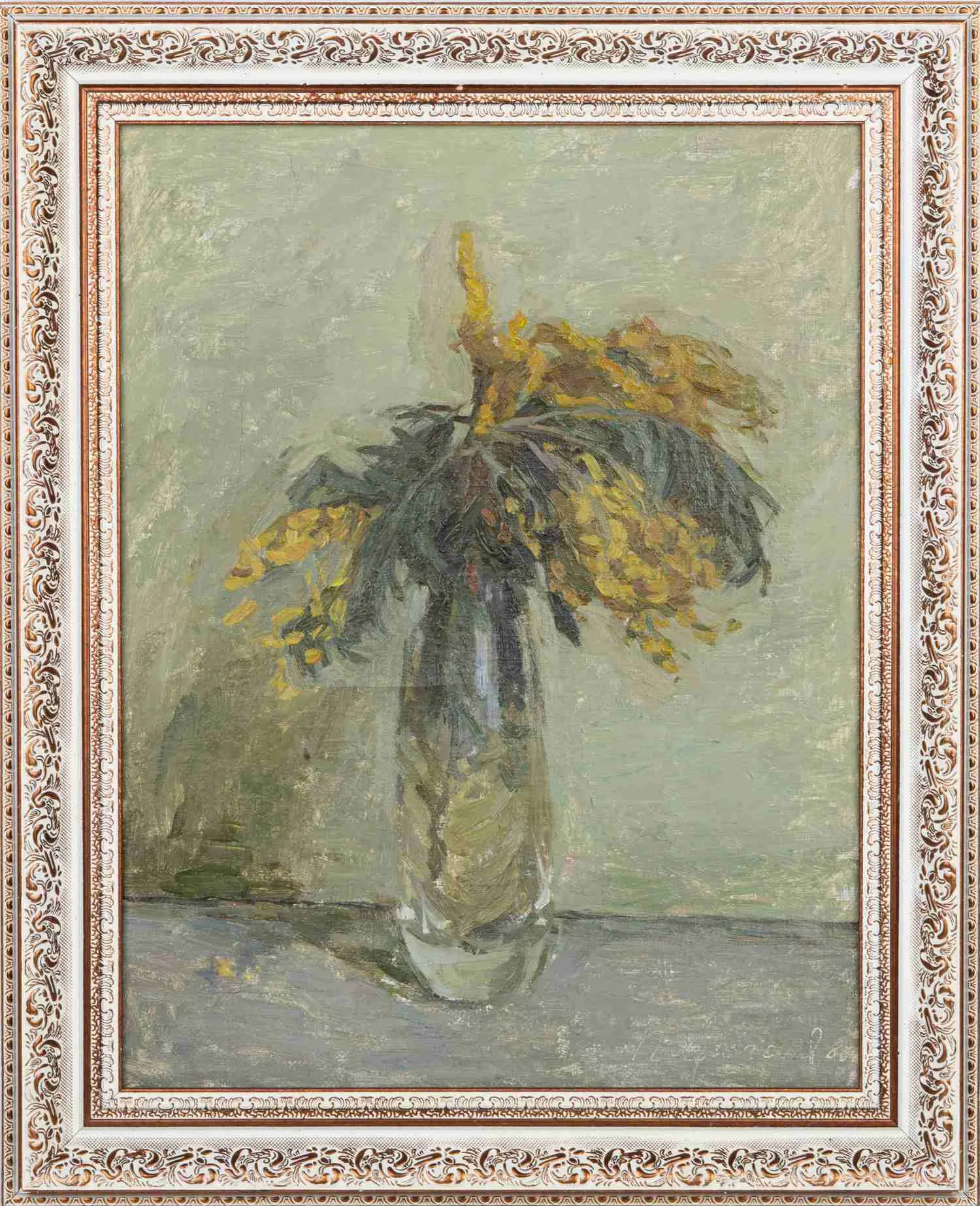 Парамонов Альберт Леонидович. Мимоза. 1980.