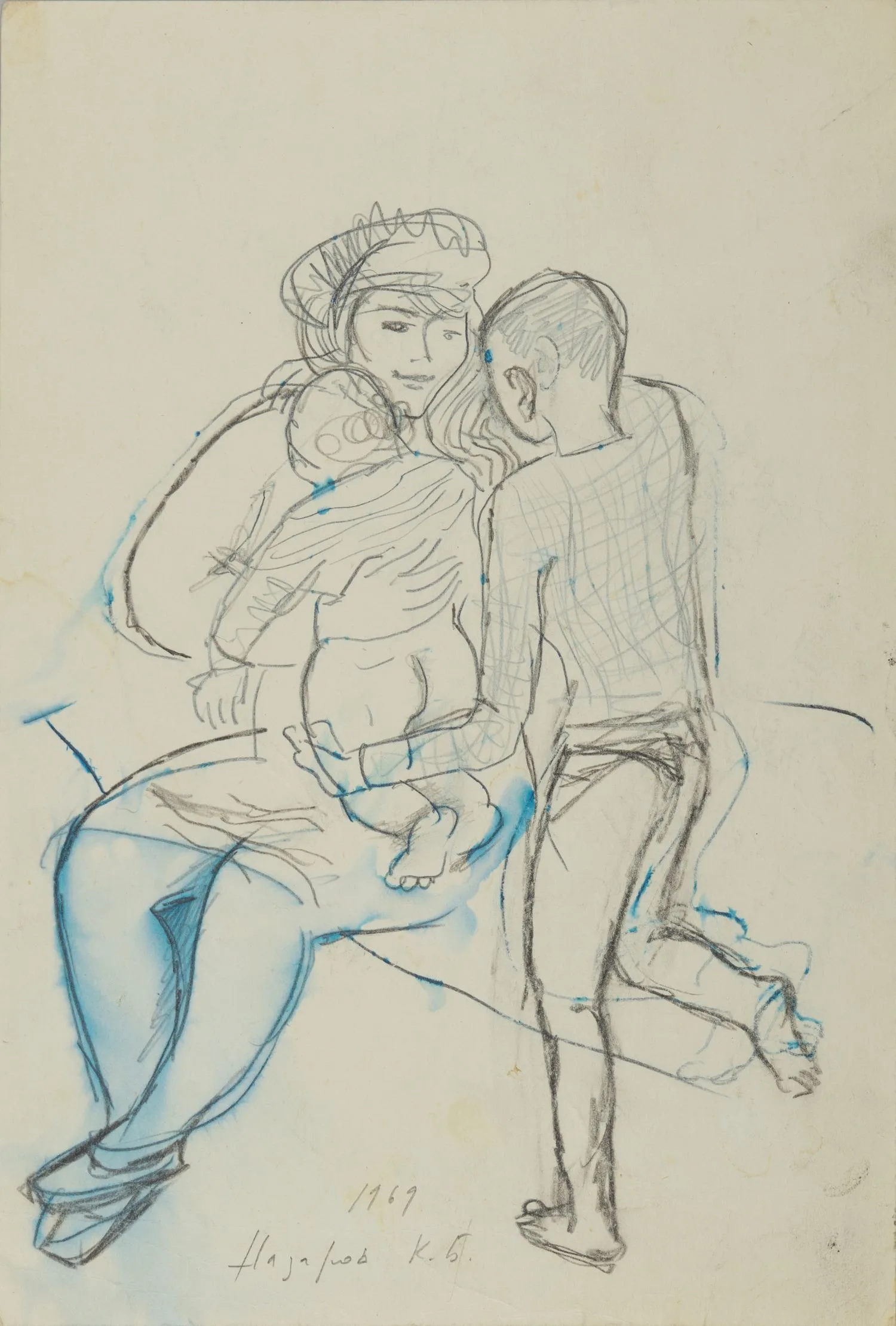 Назаров Константин Борисович. Моя семья. 1969.