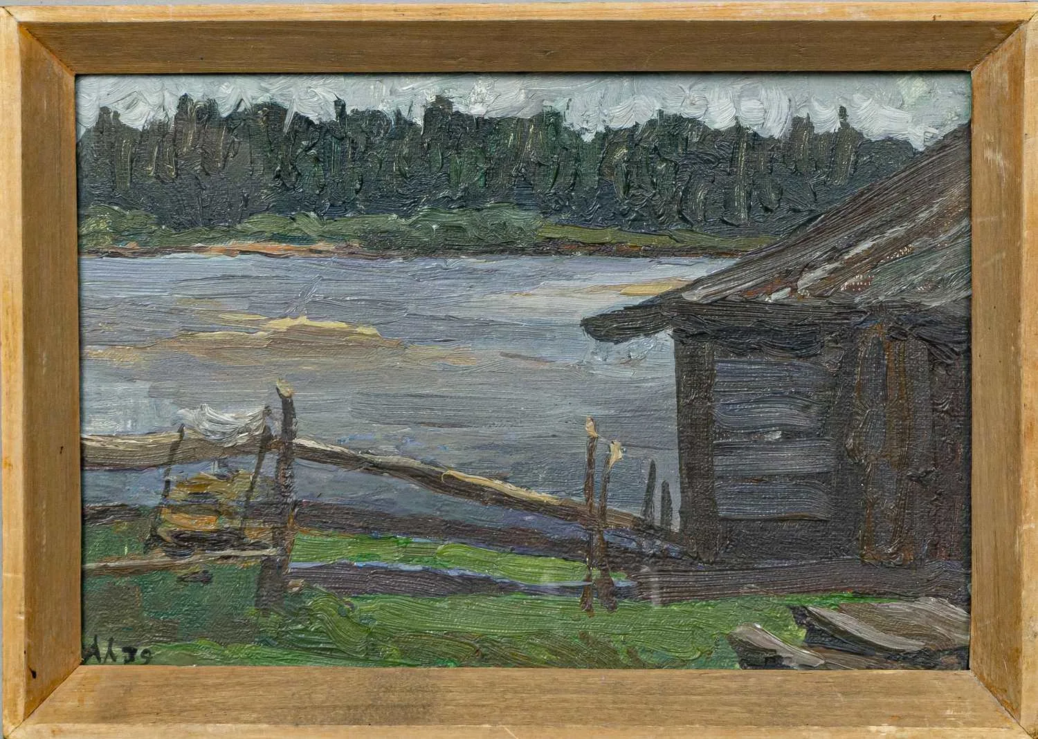 Лебедев Александр Владимирович. Мезенский мотив. 1979.