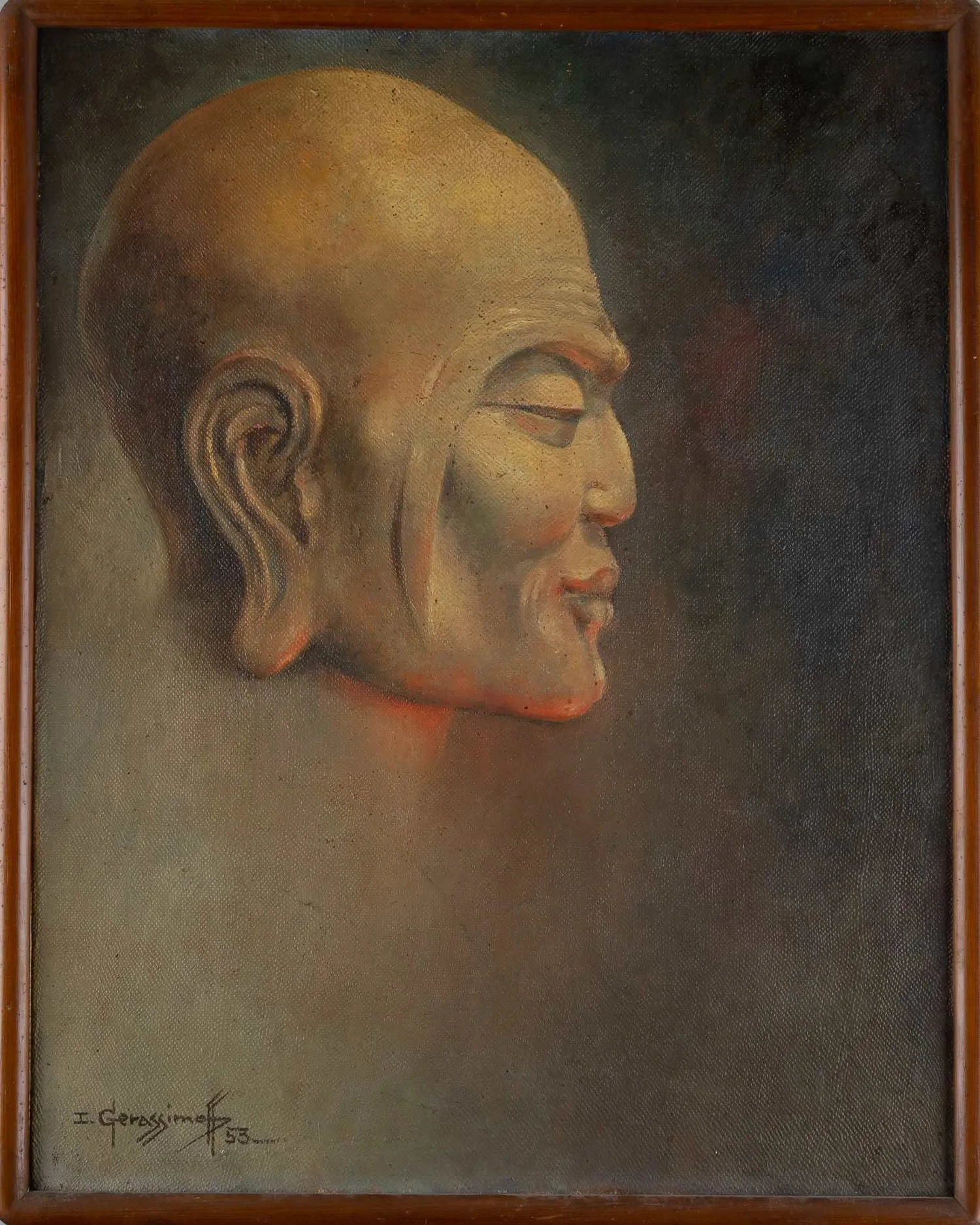 Герасимов Иван Александрович. Старик из Шанхая. 1953.