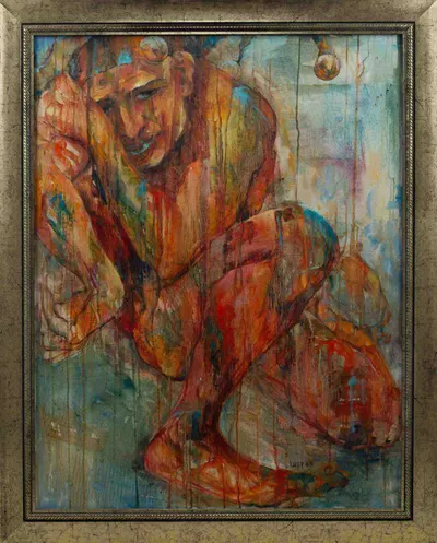 Юрий Шеров. Под дождем. 2004.