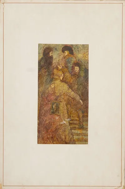 Попов Борис Никанорович (?). Итальянский сюжет. 1970.