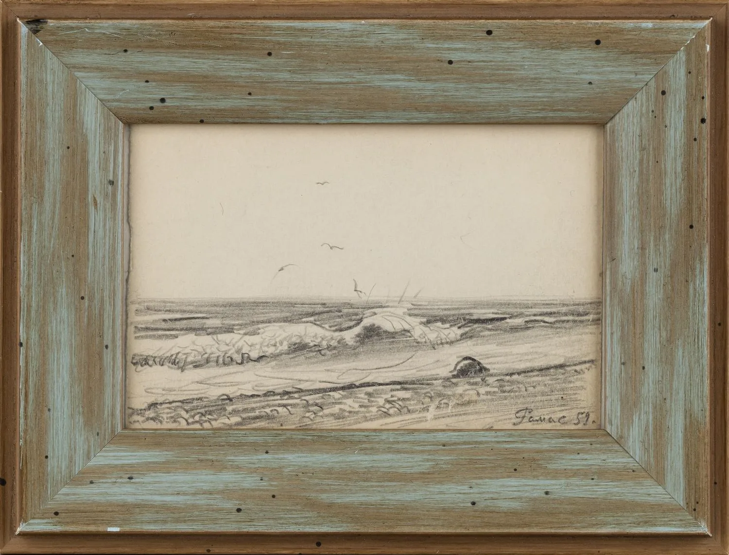 Ромас Яков Дорофеевич. Море. 1959.