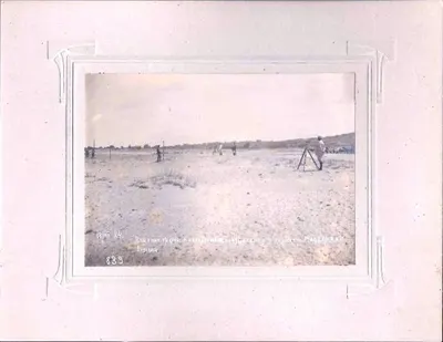 Фотография ""Внешние трассы и нивелировка по изысканию второго варианта Мардакян-Бузовна"". 1924.