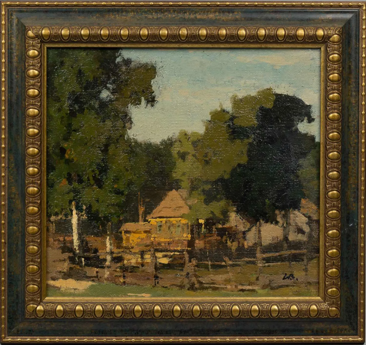 Веселкин Игорь Петрович. Дом в лесу. 1960-е годы.