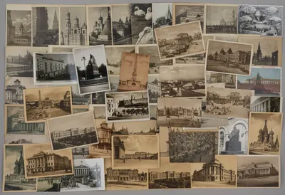 Москва. 61 открытка. 1920-е - 1950-е годы.