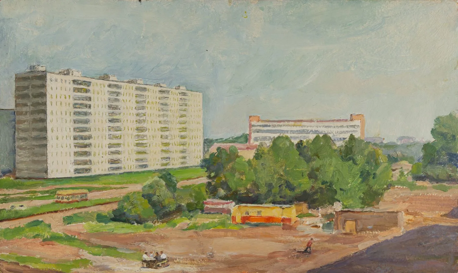 Шматко Иван Иванович. Московские окраины. 1970-е – 1980-е годы.
