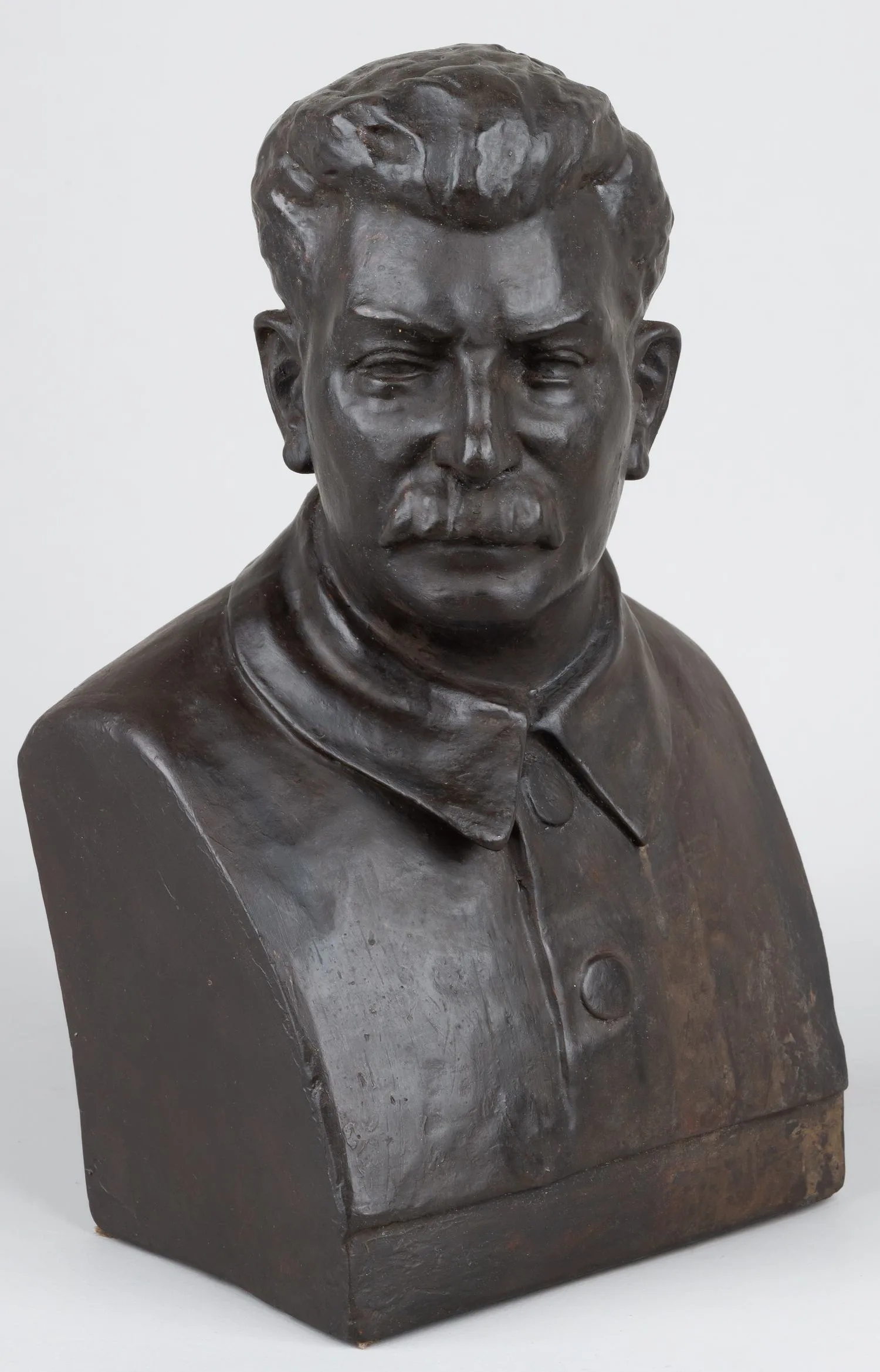Бюст «И.В. Сталин». СССР, Всекохудожник, скульптор Б.И. Яковлев, 1930-1940 годы.