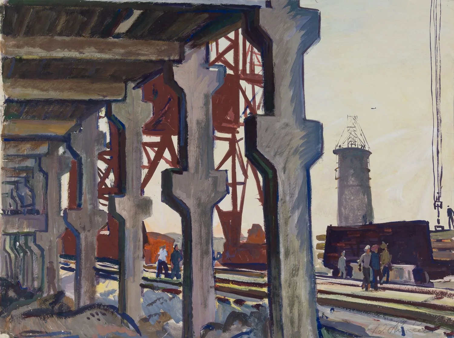 Алексеев Адольф Евгеньевич. Химзавод. 1964.