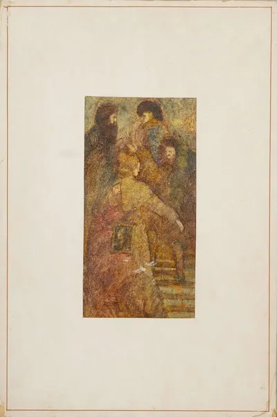 Попов Борис Никанорович. Итальянский сюжет. 1970.