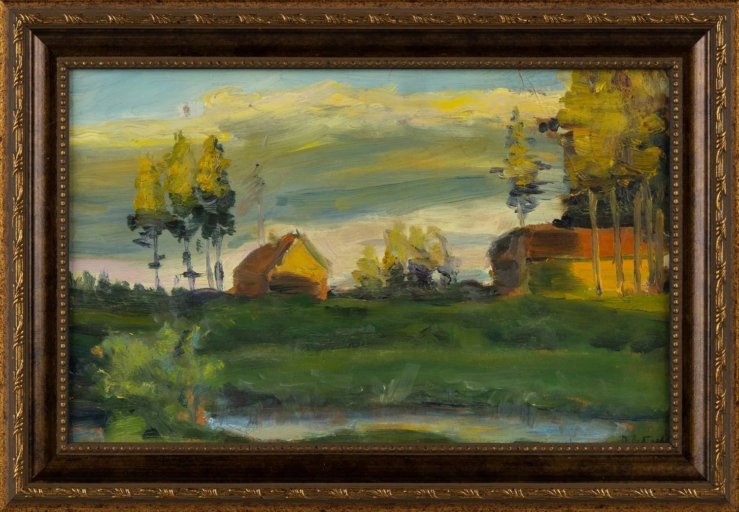 Лебедев Дмитрий Васильевич. Осень. 1965.