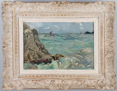 Грищенко Алексей Васильевич. Морской пейзаж. 1957