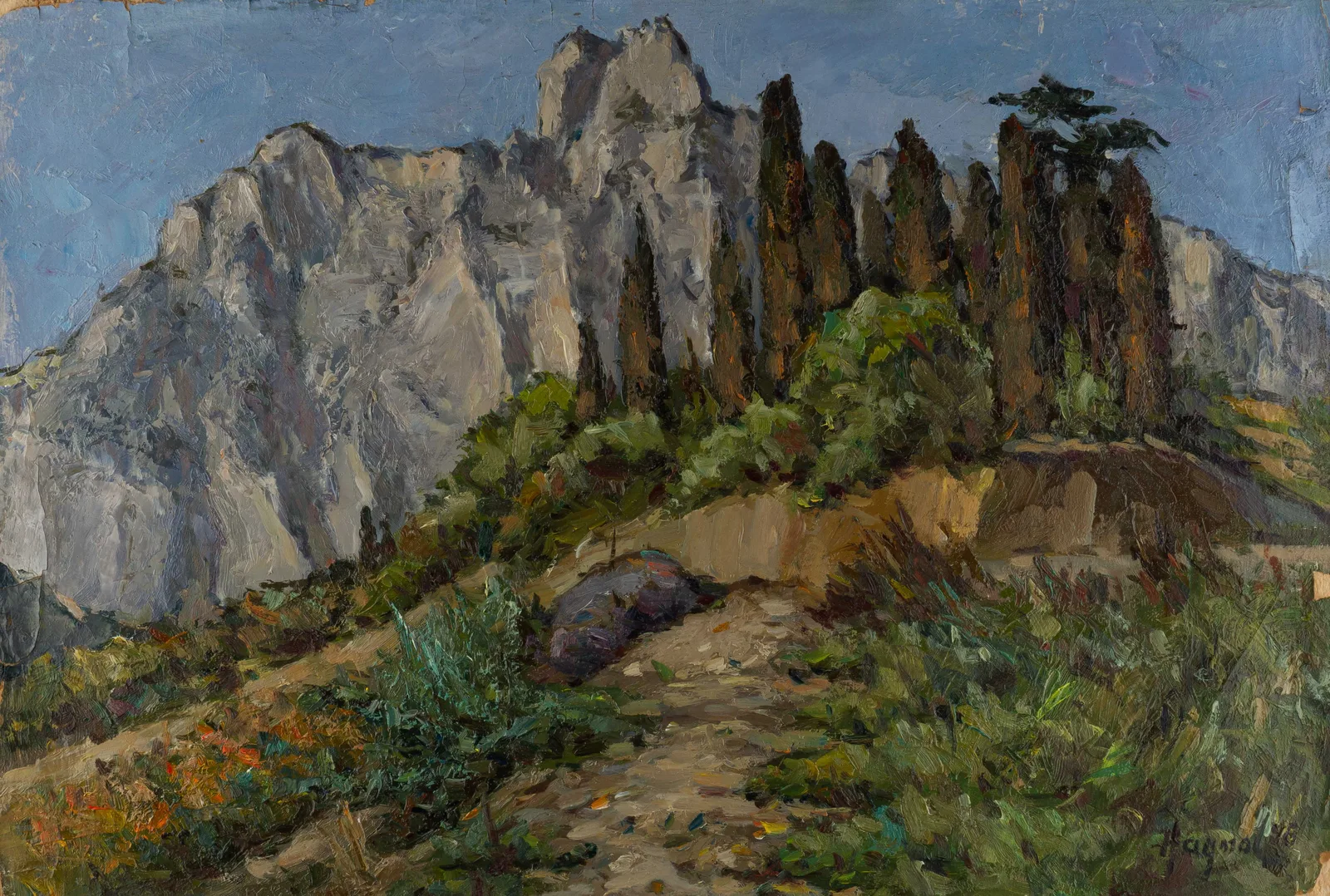 Наумов Виктор. "Крым" (Ай-Петри). 1996 г.