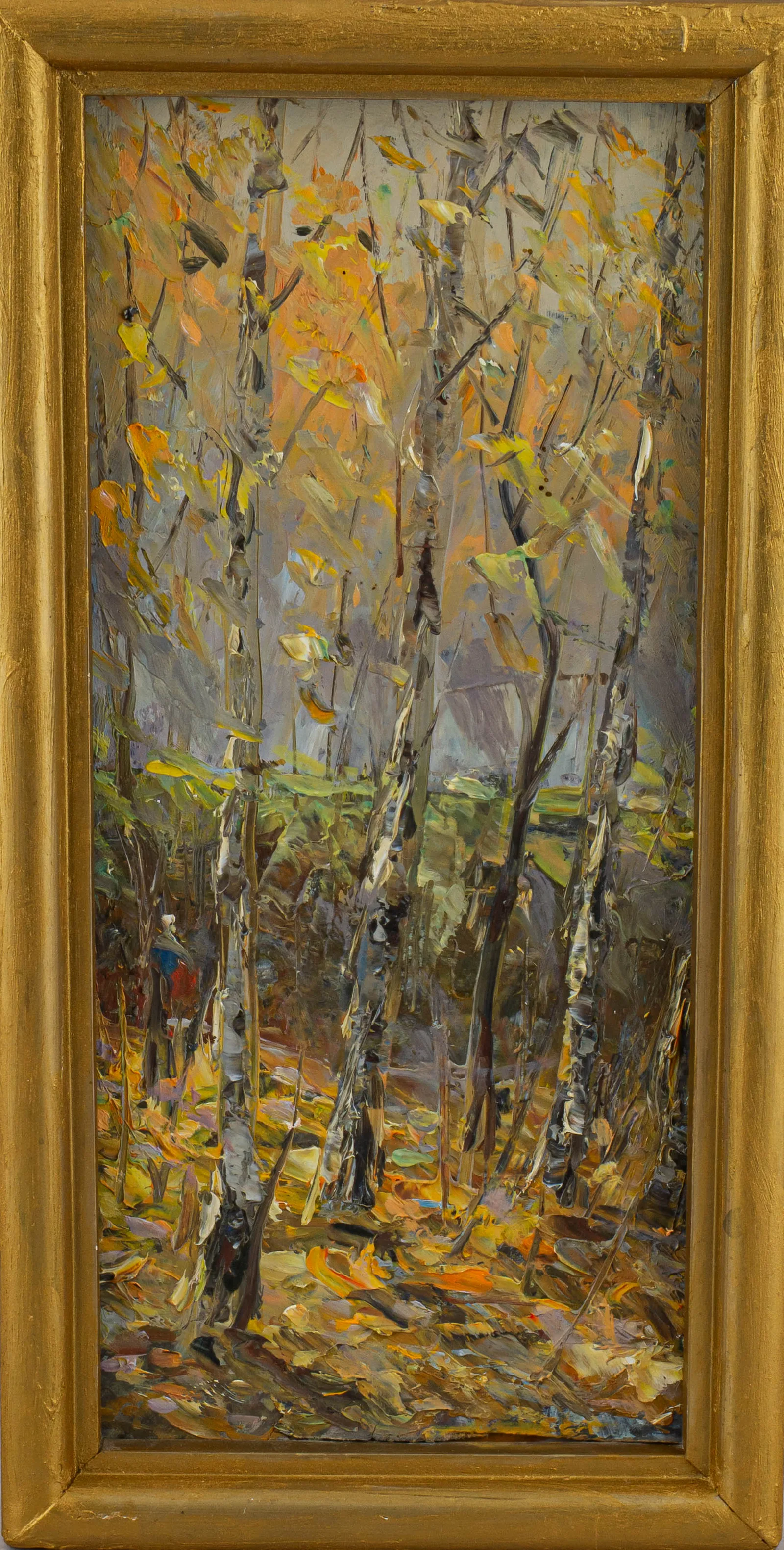 Петров Анатолий Степанович. "Звенигород" (Поздняя осень). 1990-е годы.
