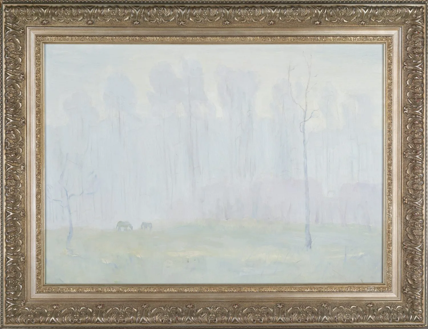 Кузин Алексей Яковлевич. Туман. Рассвет. 1982.