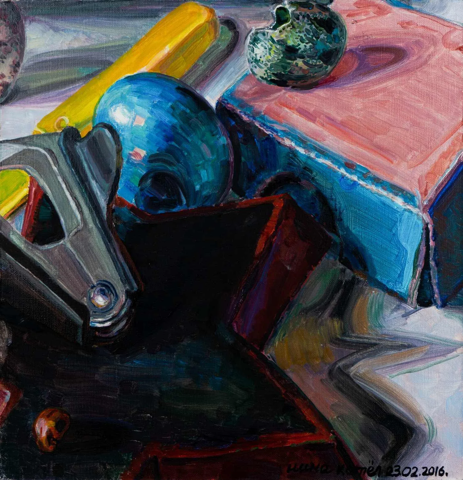Котёл Нина. Без названия. Из серии «Современный антиквариат». 2016.