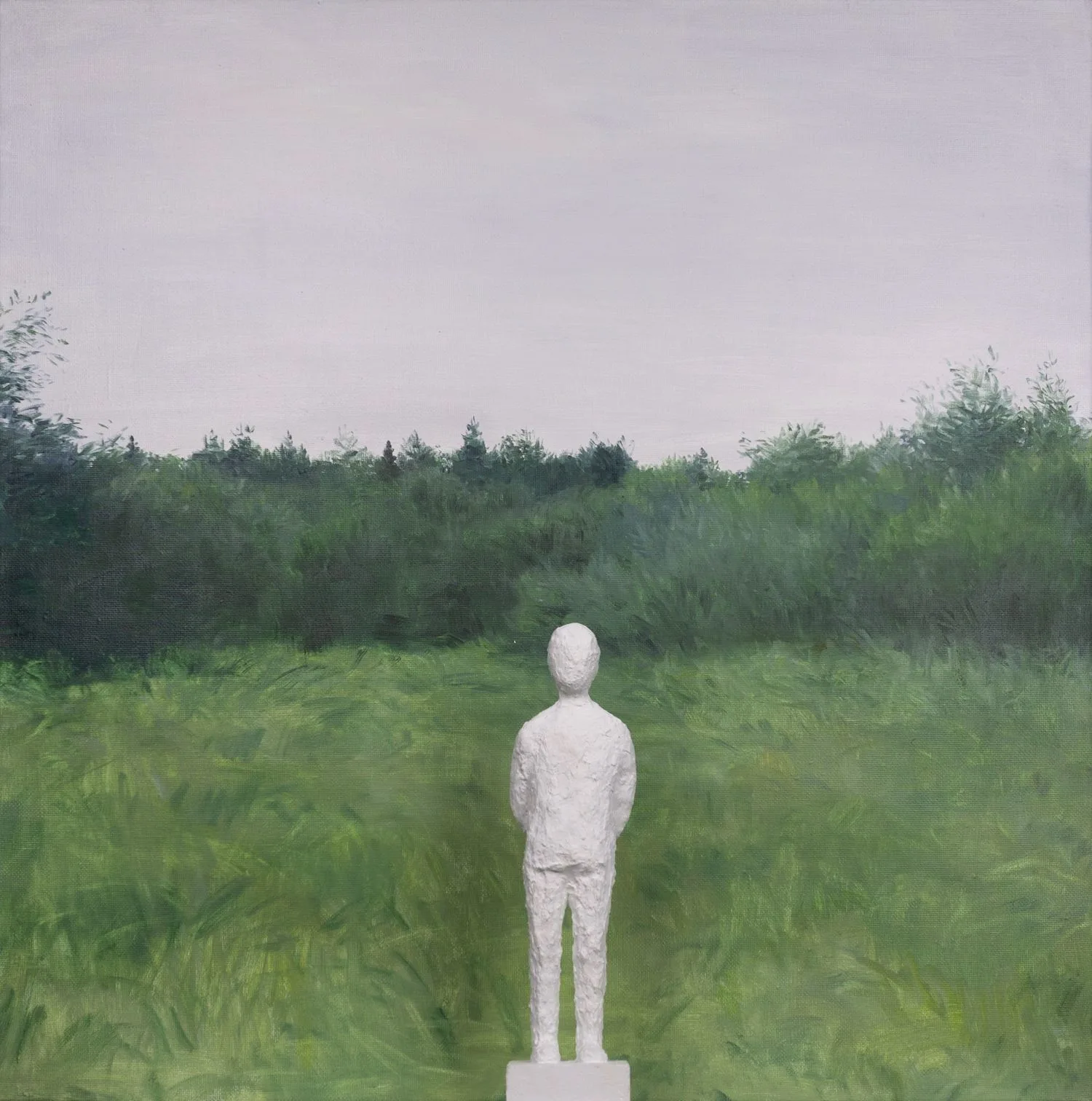 Плотников Егор. Пейзаж, оставшийся за спиной. 2019