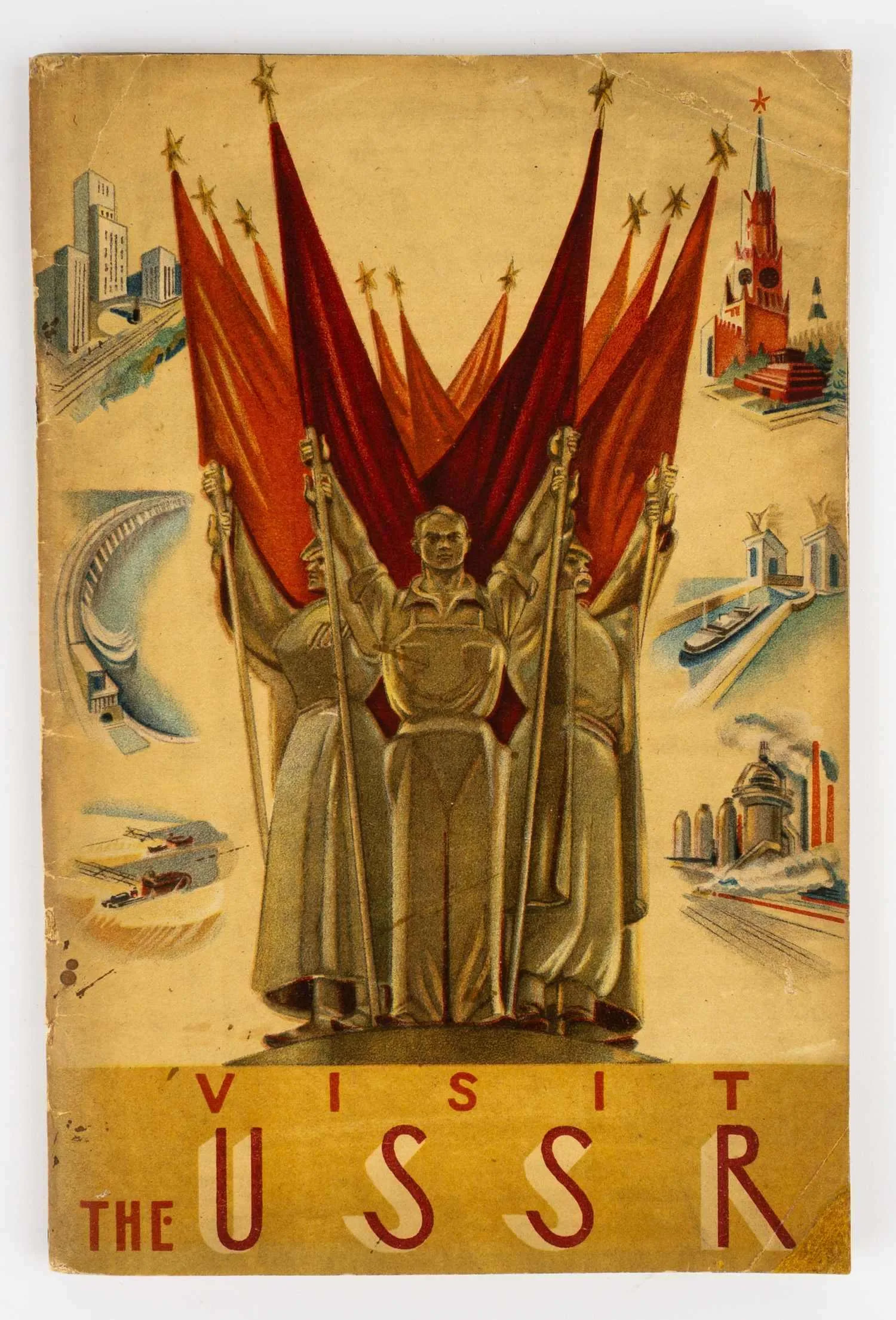 (Путеводитель для путешествующих иностранцев по СССР) Visit the USSR = [Посетите СССР: Маршруты для интуристов].