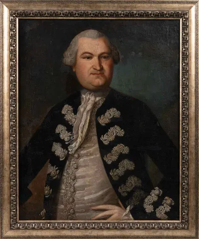 Неизвестный художник. Портрет Людвига Кристиана фон Изенбека. Германия. 1760-е гг. (1764 г.?)